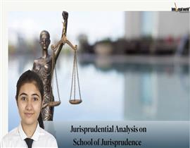 Jurisprudential Analysis on  School of Jurisprudence 