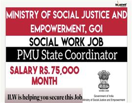 Ministry of Social Justice and Empowerment, Government of India Recruitment 2023 [75K Per Month]