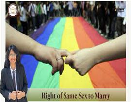 Right of Same-Sex Couples to Marry