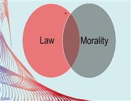 Why debate on law and morality has become never ending process?