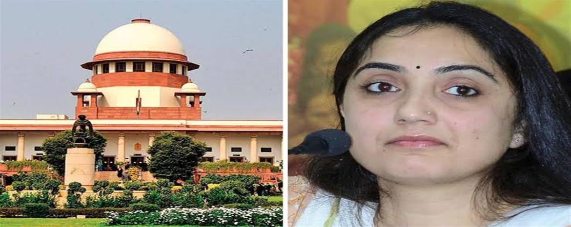 The Supreme Court gives Nupur Sharma temporary protection from arrest and sends notice of a request to dismiss or club FIRs. 