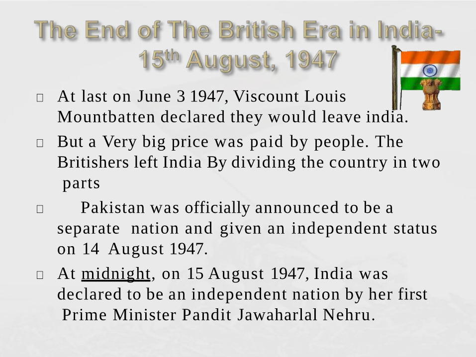 The Great Indian Freedom Struggle 